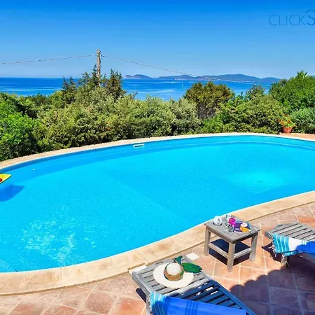 Willa Julia Vista Con Piscina Ad Uso Esclusivo Vista Mare Spettacolare Alghero