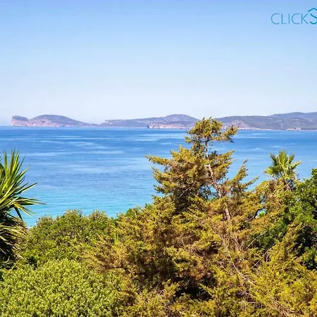 Julia Vista Con Piscina Ad Uso Esclusivo Vista Mare Spettacolare Alghero