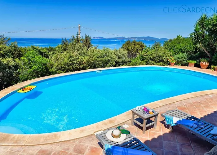 Villa Julia Vista Con Piscina Ad Uso Esclusivo Vista Mare Spettacolare Alguer