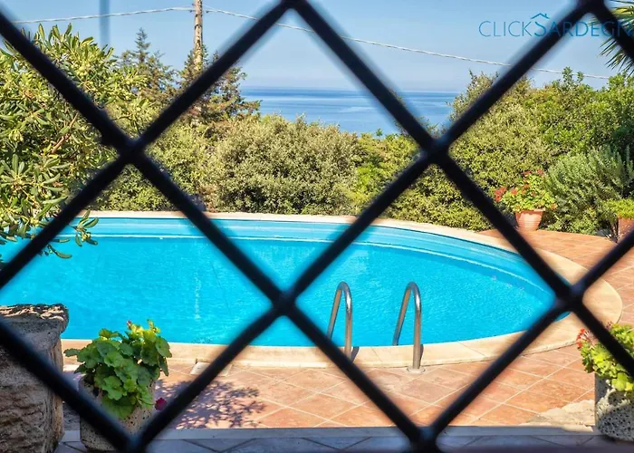 Julia Vista Con Piscina Ad Uso Esclusivo Vista Mare Spettacolare Villa Alguer